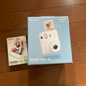 フジフイルム(富士フイルム)のチェキ instax mini12 本体/instax mini フィルム10枚(フィルムカメラ)