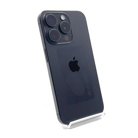 iPhone 15 Pro 128GB ブラックチタニウム au 動作確認済 86%【全額返金保証】【最速発送】