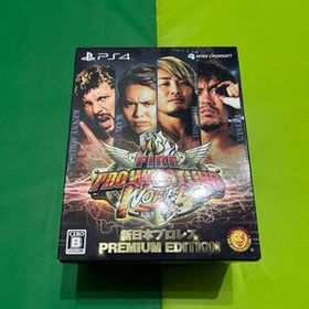 「使用品中古」 PS4 ファイヤープロレスリングワールド 新日本プロレス PREMIUM EDITION