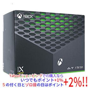 【新品(開封のみ・箱きず・やぶれ)】 Microsoft Xbox Series X RRT-00015