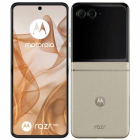 motorola razr 50s A403MO サンドクリーム【SoftBank版SIMフリー】 MOTOROLA 当社3ヶ月間保証 中古 イオシス