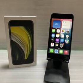 バッテリー96% Apple iPhone SE 2世代 64GB docomo ブラック １台 9-2-C