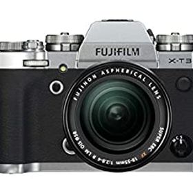 【中古】 FUJIFILM 富士フイルム ミラーレス一眼カメラ X-T3レンズキット シルバー X-T3LK-S