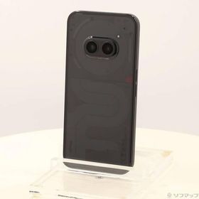 〔中古〕Nothing Nothing Phone (2a) 128GB ブラック A10400067 SIMフリー〔269-ud〕
