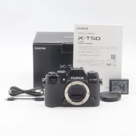 ★美品★FUJIFILM X-T50 ボディ ブラック ショット数 4200回