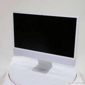 〔中古品〕 iMac 24-inch Mid-2021 MGTF3J／A Apple M1 8コアCPU_7コアGPU 8GB SSD256GB シルバー 〔15.7 Sequoia〕【258】