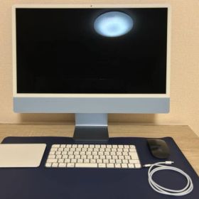 iMac M1 16GB SSD 512GB青 ワイヤレスキーボード・マウス付き