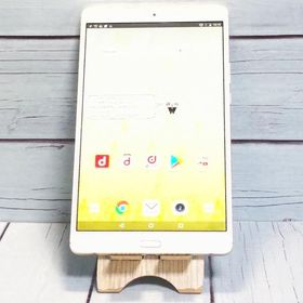 docomo HUAWEI d-01J dtab compact 16GB ゴールド 本体 白ロム SIMロック解除済み SIMフリー B179837