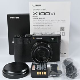 ★極上品★FUJIFILM X100VI ブラック ショット数 816回(コンパクトデジタルカメラ)