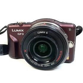 【中古品】Panasonic LUMIX GF3 コンパクトデジタルカメラ DMC-GF3 パナソニック ルミックス G VARIO 1:3.5-5.6/14-42 デジカメ st11-68
