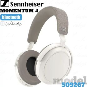 ※クーポン対象品【15時迄の決済確定で最短当日発送 ! ! 】SENNHEISER ゼンハイザー MOMENTUM 4 Wireless ホワイト 509267 ワイヤレス ヘッドホン アクティブ ノイズキャンセリング 店舗安心保証付 海外正規品【新品・正規輸入品】