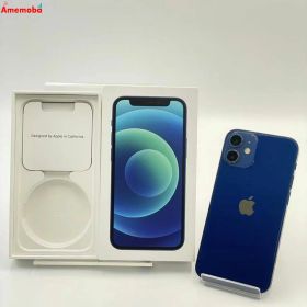【中古】iPhone12 mini 64GB ブルー MGAP3J/A 楽天モバイル版SIMフリー 訳あり品