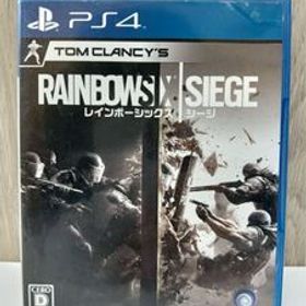 【中古品】PS4 RAINBOW SIX SIEGE レインボーシックス シージ プレイステーション4 ゲームソフト 現状品