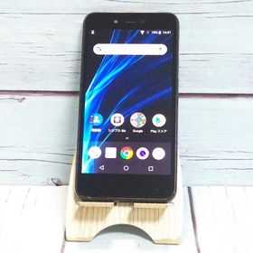 SHARP Softbank AQUOS sense basic 702SH ブラック 本体 白ロム SIMロック解除済み SIMフリー C078836