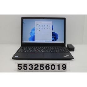 ノートパソコン Lenovo ThinkPad E590 Core i3 8145U 2.1GHz/8GB/256GB(SSD)/15.6W/FHD(1920x1080)/Win11
