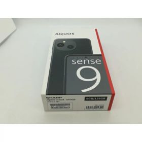 【未使用】SHARP 国内版 【SIMフリー】 AQUOS sense9 ブラック 6GB 128GB SH-M29【OSU301】保証期間3ヶ月