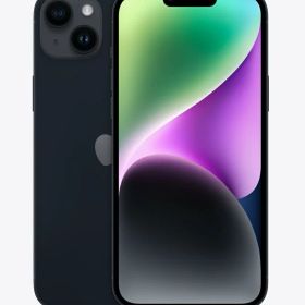 【中古】Bランク【やや傷や汚れあり】 SIMフリー iphone14 Plus 512GB 香港版 Dual Sim ブラック 利用制限—(白ロム) 送料無料