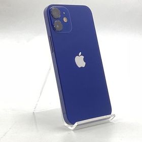 iPhone 12 mini 128GB ブルー docomo SIMフリー 白ロム 動作確認済 74%【全額返金保証】【最速発送】