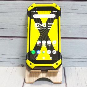 au 京セラ TORQUE 5G KYG01 イエロー 本体 白ロム SIMロック解除済み SIMフリー B328950