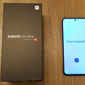 Xiaomi13Ultra 中国版12+256GB黒 画面割れ傷 動作OK90W