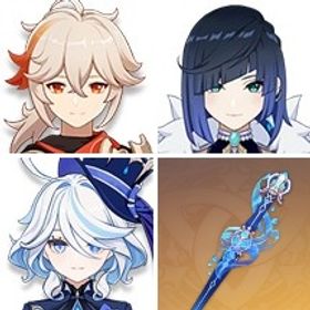 即対応|夜蘭+刻晴+アモスの弓+静水流転の輝き+フリーナ3凸+白雨心弦+楓原万葉+夢見月瑞希|引退垢 | 原神のアカウントデータ、RMTの販売・買取一覧