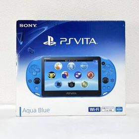 美品 PSVITA 本体 PCH-2000 アクアブルー PlayStationVita アクア・ブルー aquablue aqua blue ZA23 SONY ヴィータ Play Station Vita
