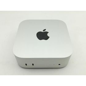 【中古】Apple Mac mini M4(CPU:10C/GPU:10C) 16GB/256GB シルバー MU9D3J/A (M4・2024)【広島】保証期間１ヶ月【ランクA】