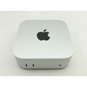 【中古】Apple Mac mini M4(CPU:10C/GPU:10C) 16GB/256GB シルバー MU9D3J/A (M4・2024)【広島】保証期間1ヶ月【ランクA】