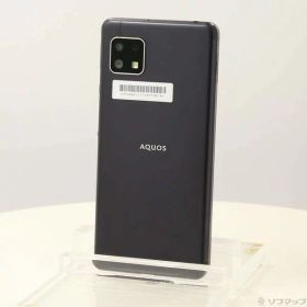 【中古】SHARP(シャープ) AQUOS sense4 basic 64GB ブラック A003SH Y!mobile 【344-ud】