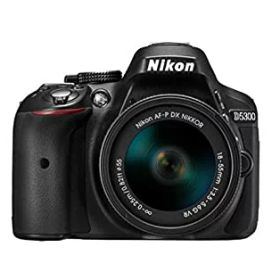 【中古】「非常に良い」Nikon デジタル一眼レフカメラ D5300 AF-P 18-55 VR レンズキット ブラック D5300LKP18-55