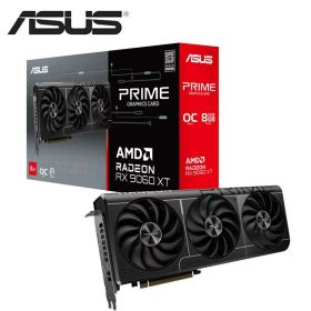 ASUS｜エイスース ASUS Prime Radeon RX 9060 XT 8GB GDDR6 OC Edition トリプルファン搭載 オーバークロックグラフィックボード (8GB) PRIME-RX9060XT-O8G