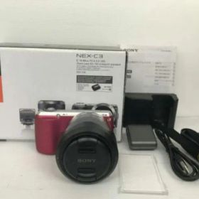 SONY デジタル一眼カメラ α NEX-C3 ズームレンズキット ピンク NEX-C3K/P