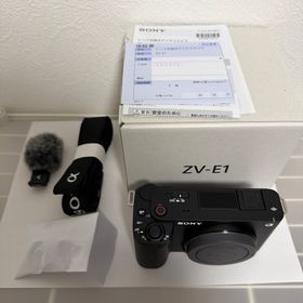 ソニー(SONY)のSONY ミラーレス一眼カメラ VLOGCAM ZV-E1 ボディ美品(ミラーレス一眼)