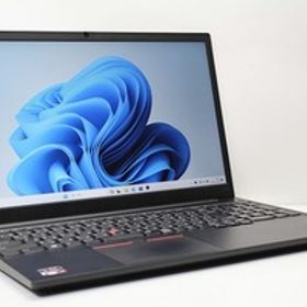 ノートパソコン 中古 ハイスペック Lenovo ThinkPad E15 Gen2 15.6インチ Ryzen 5 PRO 4650U SSD256GB メモリ8GB Windows11 カメラ 値下げ