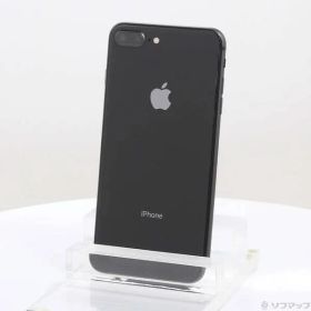 〔中古品〕 iPhone8 Plus 64GB スペースグレイ MQ9K2J／A SIMフリー【297】
