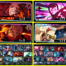 神垢 石100000以上 2周年 両面宿儺(フーガ)＋虎杖悠仁(最大呪力出力)＋2周年東堂葵 | ファンパレ(呪術廻戦ファントムパレード)のアカウントデータ、RMTの販売・買取一覧