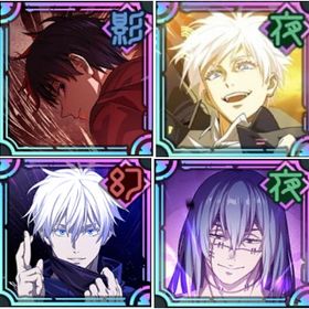 乙骨憂太(呪いの女王)+領域五条+覚醒五条+真人+廻珠14万 総資源29万 | ファンパレ(呪術廻戦ファントムパレード)のアカウントデータ、RMTの販売・買取一覧