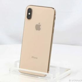 〔中古品〕 iPhoneXS 64GB ゴールド MTAY2J／A SIMフリー【377】