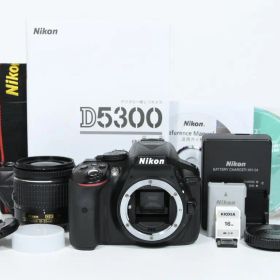 【美品】 ニコン Nikon D5300 レンズキット 《ショット数9426》