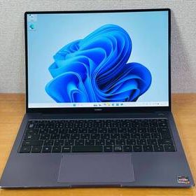 状態良 2K タッチ液晶 14型 Huawei MateBook 14 KLVL-WFE9 ★ Ryzen 7 4800H メモリ16GB 512GB-SSD カメラ Type-C Windows11 office2019