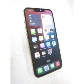 中古 Apple iPhone13 Pro 512GB ゴールド MLUY3J／A SIMフリー ネットワーク利用制限▲判定