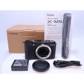 フジフイルム(富士フイルム)の【ほぼ新品】FUJIFILM X-M5 ボディ ミラーレス一眼カメラ(ミラーレス一眼)
