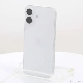 〔中古品〕 iPhone16 128GB ホワイト MYDR3J／A SIMフリー【344】