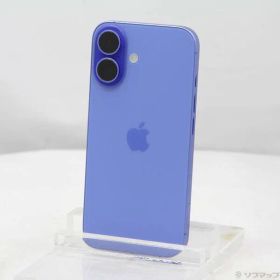 〔中古品〕 iPhone16 128GB ウルトラマリン MYDU3J／A SIMフリー【377】
