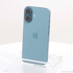 〔中古品〕 iPhone16 128GB ティール MYDV3J／A SIMフリー【377】