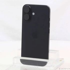 〔中古品〕 iPhone16 128GB ブラック MYDQ3J／A SIMフリー【349】