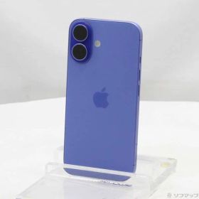 〔中古品〕 iPhone16 128GB ウルトラマリン MYDU3J／A SIMフリー【258】