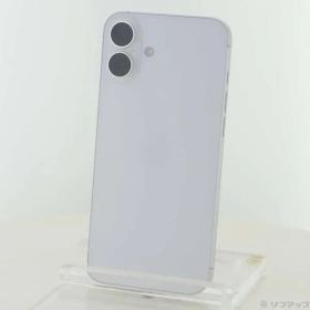 〔中古品〕 iPhone16 Plus 128GB ホワイト MXVC3J／A SIMフリー【344】