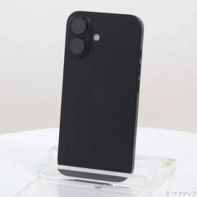 〔中古品〕 iPhone16 256GB ブラック MYDW3J／A SIMフリー【344】