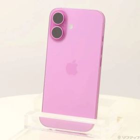 〔中古品〕 iPhone16 256GB ピンク MYDY3J／A SIMフリー【344】